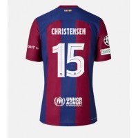 Camiseta Barcelona Andreas Christensen #15 Primera Equipación Replica 2023-24 mangas cortas